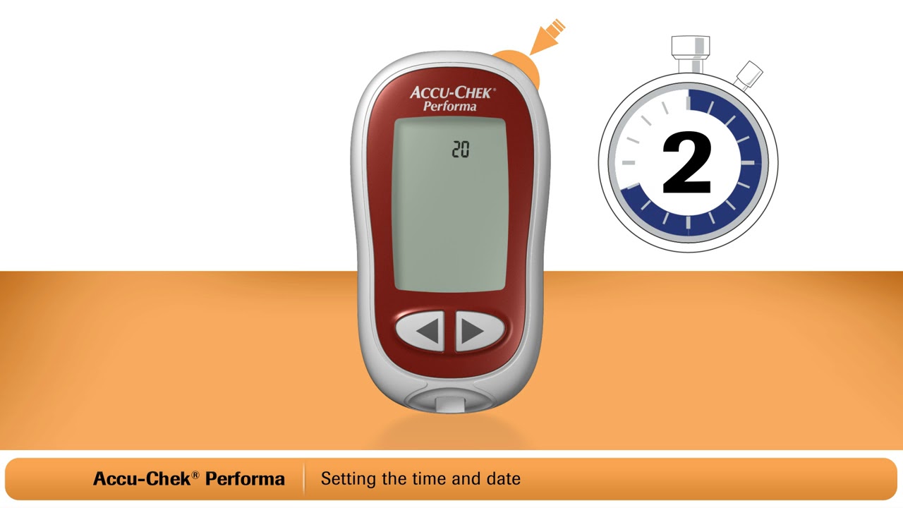 How to Set the Time &amp; Date of the Accu-Chek Performa