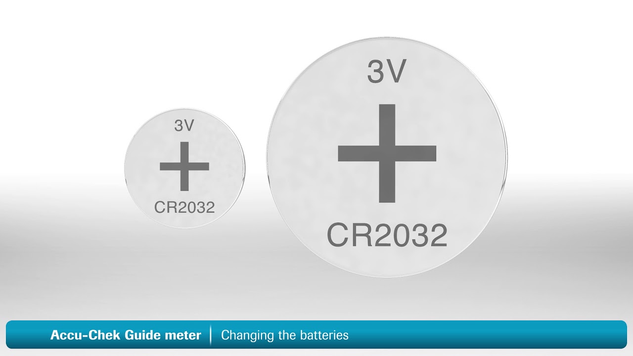 Accu-Chek Guide Changing Battery