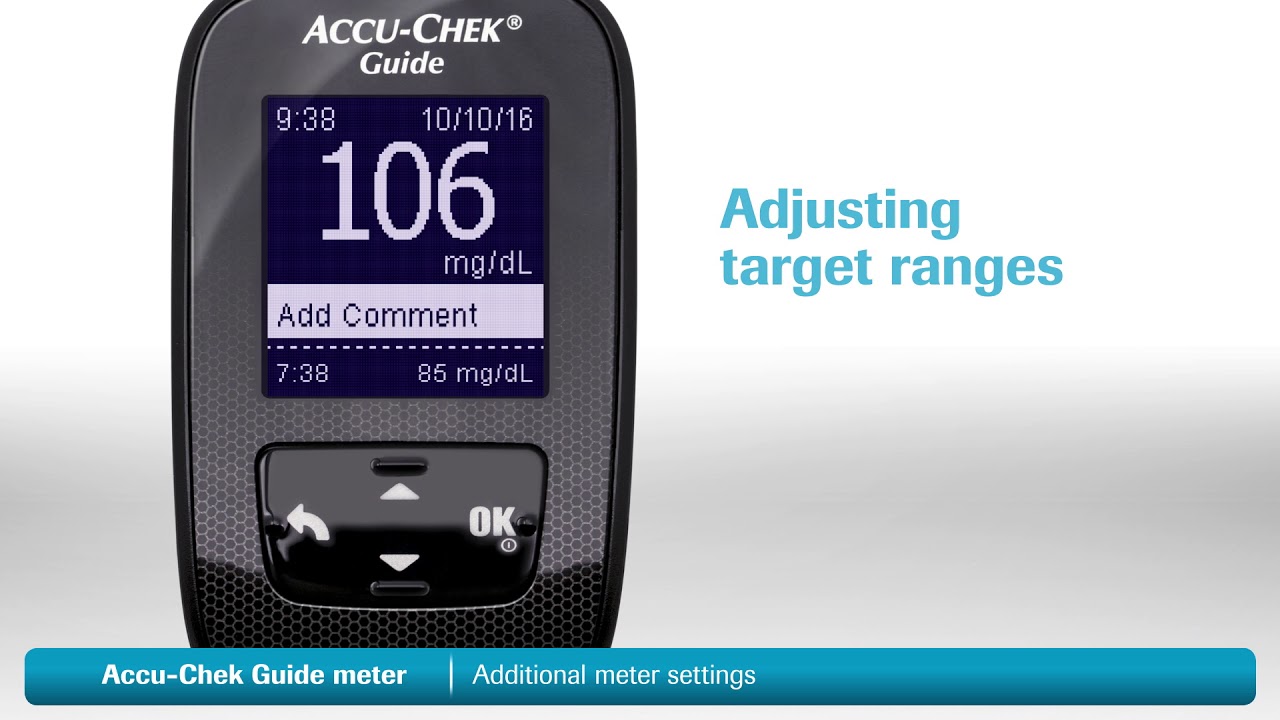 Accu-Chek Guide Additional Settings