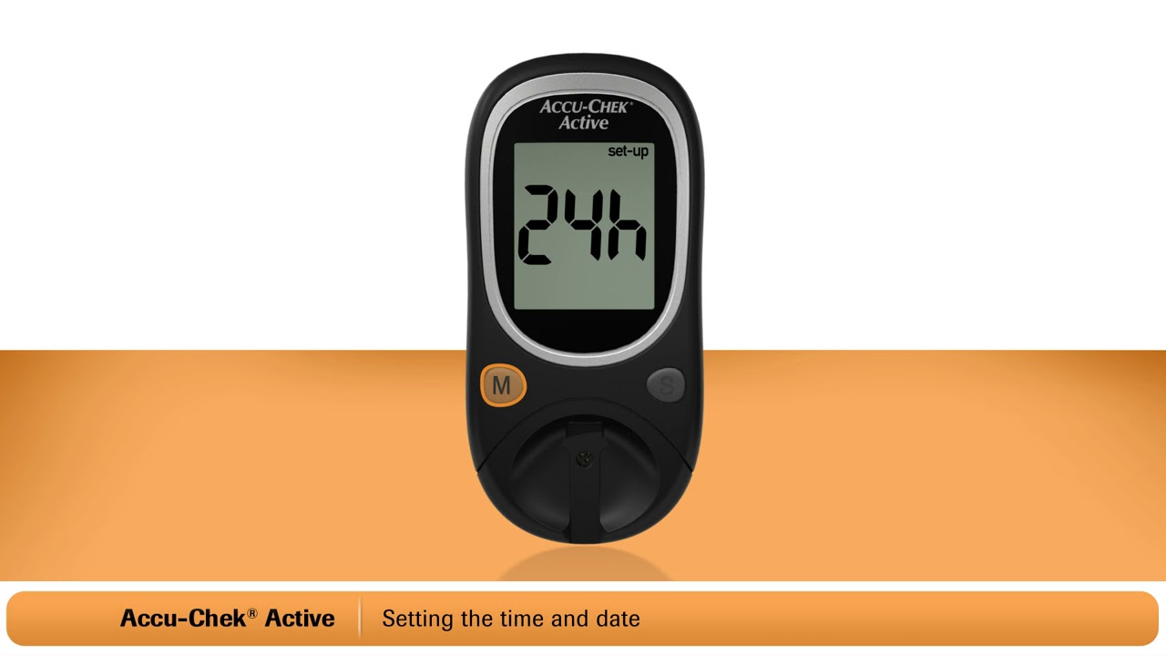 How to Set the Time &amp; Date of the Accu Chek Active Meter