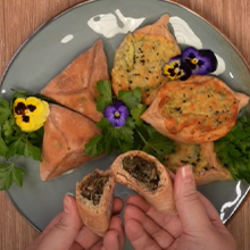 Fatayer Spinach and Cheese (Modified and Swapped Ingredients)