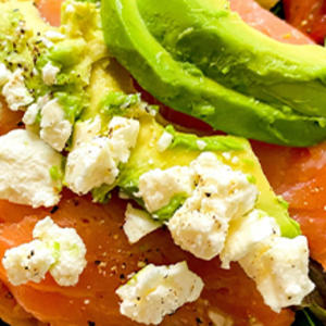 Smoked Salmon Salad